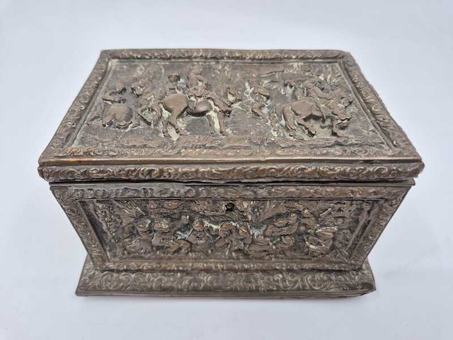 Metalen sierkistje - afbeelding 1 van  15