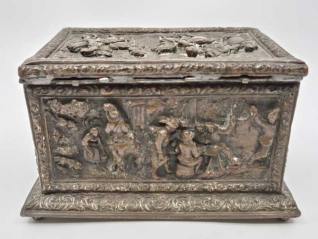 Metalen sierkistje - afbeelding 12 van  15