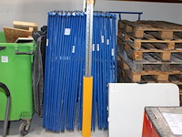 Metalen snaren, 15 stuks. afmeting 15 x 1500 mm. - afbeelding 1 van  2