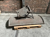 Metalen sneeuwschuiver 165x85cm - afbeelding 1 van  4