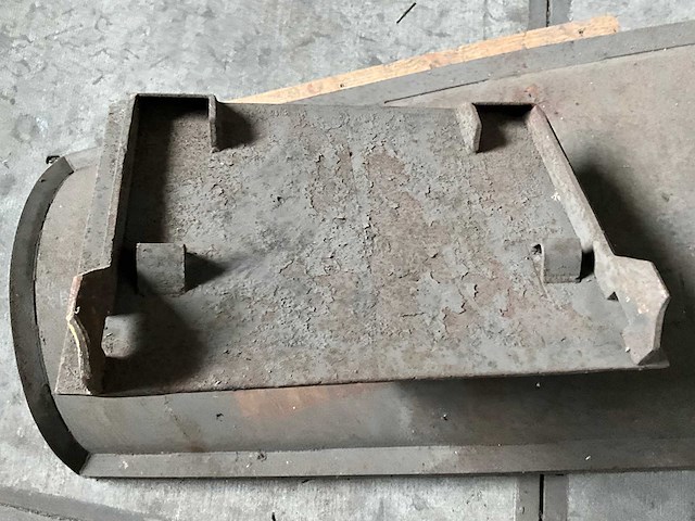 Metalen sneeuwschuiver 165x85cm - afbeelding 3 van  4