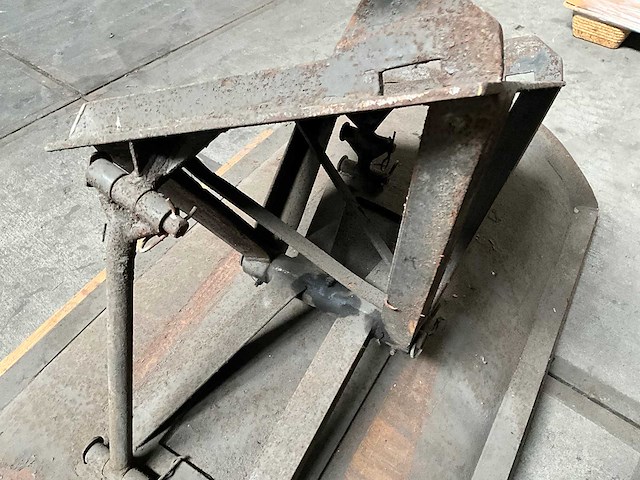 Metalen sneeuwschuiver 165x85cm - afbeelding 4 van  4