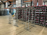 Metalen staanders voor marktkraam (3x) - afbeelding 1 van  10