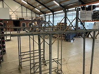 Metalen staanders voor marktkraam (3x) - afbeelding 2 van  10