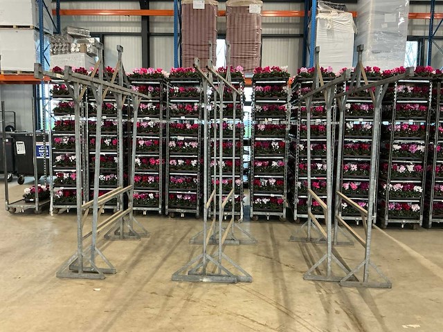 Metalen staanders voor marktkraam (3x) - afbeelding 3 van  10