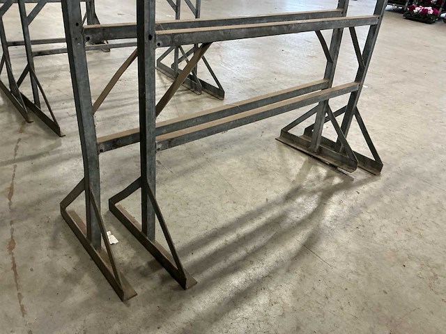 Metalen staanders voor marktkraam (3x) - afbeelding 7 van  10