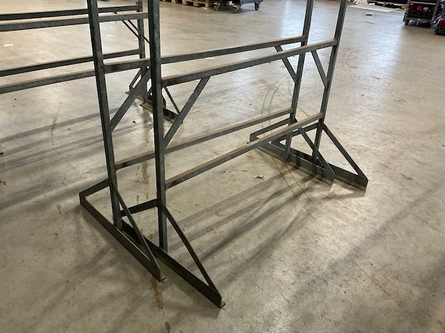 Metalen staanders voor marktkraam (3x) - afbeelding 8 van  10