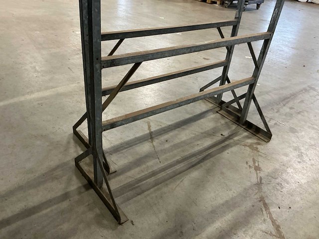 Metalen staanders voor marktkraam (3x) - afbeelding 9 van  10