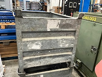 Metalen stapelkrat (2x)