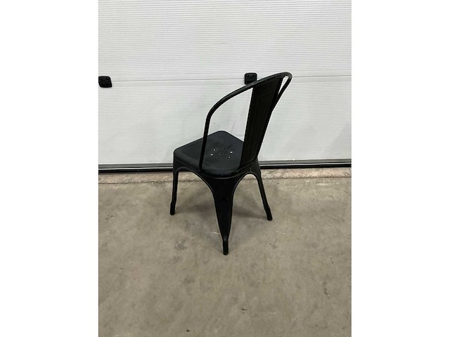 Metalen stapelstoelen (12x) - afbeelding 3 van  5