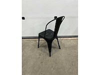 Metalen stapelstoelen (12x) - afbeelding 3 van  5