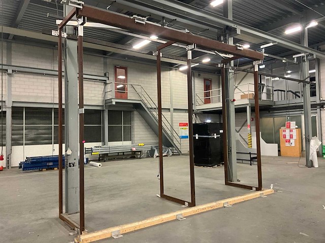 Metalen stellage 520x130x400cm - afbeelding 1 van  3