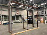 Metalen stellage 520x130x400cm - afbeelding 1 van  3