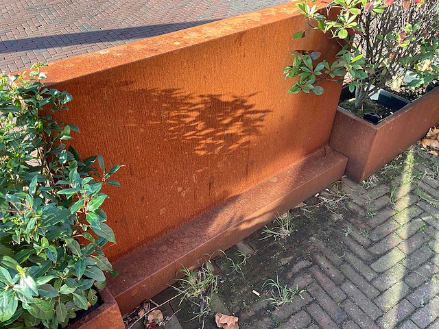 Metalen terrasafscheiding - afbeelding 3 van  4