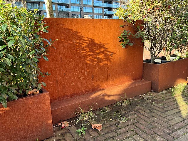 Metalen terrasafscheiding - afbeelding 4 van  4