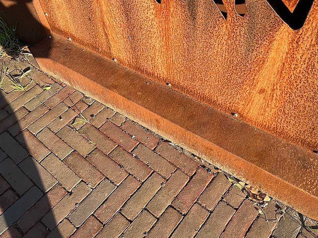 Metalen terrasafscheiding - afbeelding 2 van  4