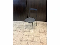 Metalen terrasstoelen (4x) - afbeelding 2 van  5