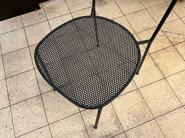 Metalen terrasstoelen (4x) - afbeelding 4 van  5