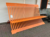 Metalen tuinbank - afbeelding 1 van  1