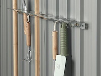 Metalen tuinhuis s met lessenaarsdak - afbeelding 7 van  8