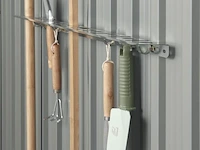 Metalen tuinhuis s met lessenaarsdak - afbeelding 7 van  8