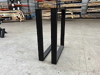 Metalen u bar onderstel (set) - afbeelding 2 van  2