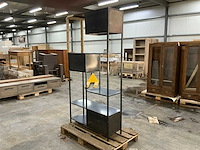 Metalen vakkenkast 200,5x100x38,5cm - afbeelding 2 van  2