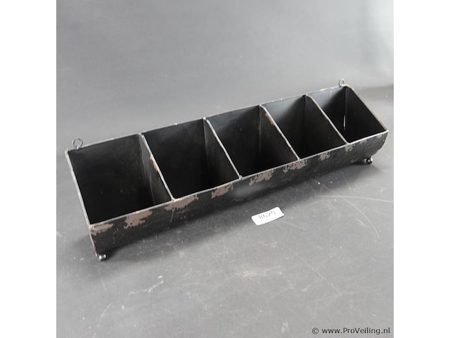 Metalen wandbak - afbeelding 1 van  5