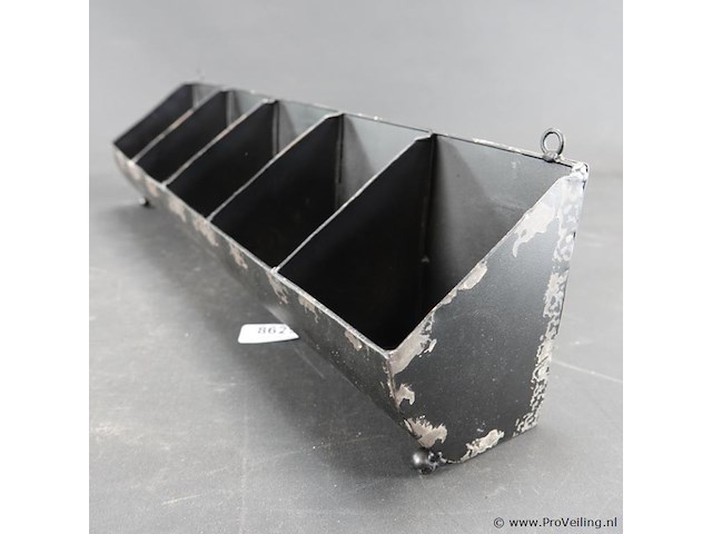 Metalen wandbak - afbeelding 4 van  5