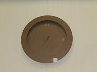 Metalen wandklok met doorsnede 98 cm. - afbeelding 1 van  1