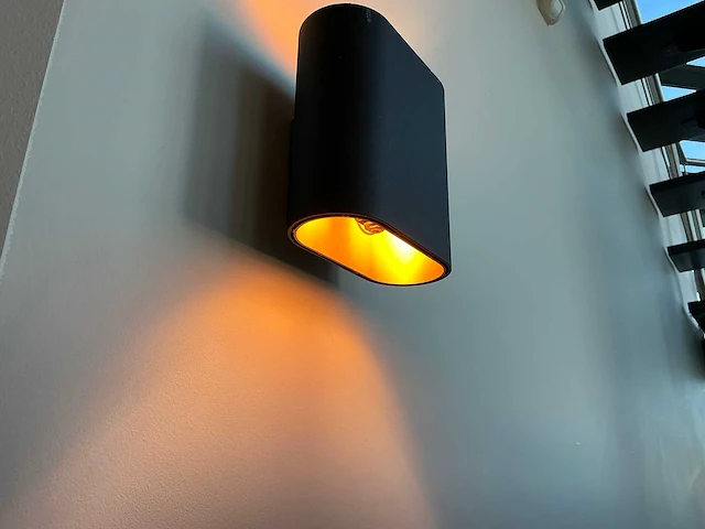 Metalen wandlamp (4x) - afbeelding 3 van  3