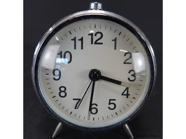 Metalen wekker - afbeelding 2 van  5