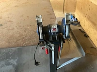 Metalen werkbank met 2 bankschroeven - afbeelding 5 van  8