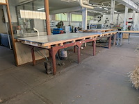 Metalen werkbank/platenstelling