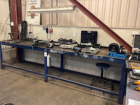 Metalen werktafel (2x) - afbeelding 1 van  5