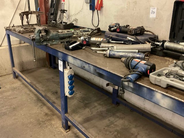 Metalen werktafel (2x) - afbeelding 5 van  5