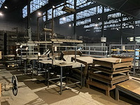 Metalen werktafel (2x) - afbeelding 1 van  8