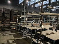 Metalen werktafel (3x) - afbeelding 1 van  6