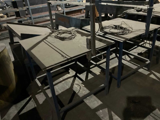 Metalen werktafel (3x) - afbeelding 4 van  6