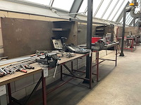 Metalen werktafel (4x) - afbeelding 1 van  4