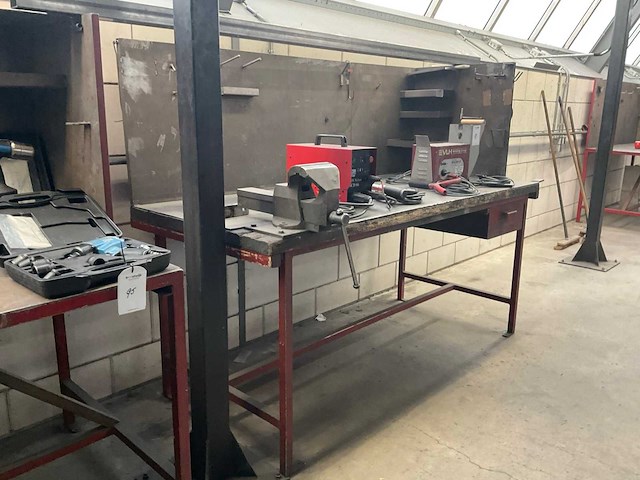 Metalen werktafel (4x) - afbeelding 2 van  4