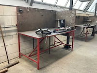 Metalen werktafel (4x) - afbeelding 3 van  4