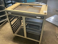Metalen werktafel - afbeelding 1 van  6