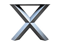 Metalen x diamant onderstel (set) - afbeelding 1 van  1