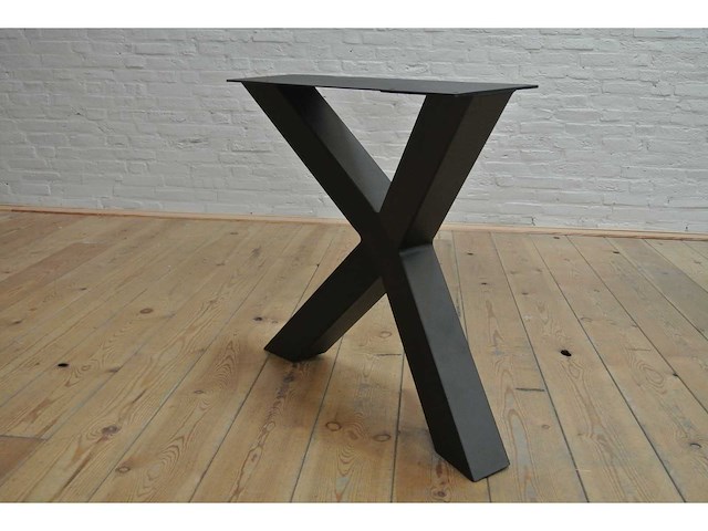 Metalen x poot (knik) - afbeelding 1 van  1