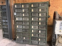 Metalenkast inclusief inhoud (5x)