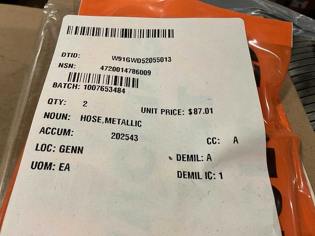 Metalic hose (2x) - afbeelding 3 van  5