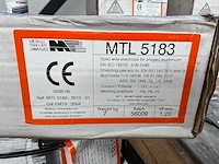Metalli mtl 5183 rol aluminium lasdraad ø 1.20mm (6x) - afbeelding 1 van  1
