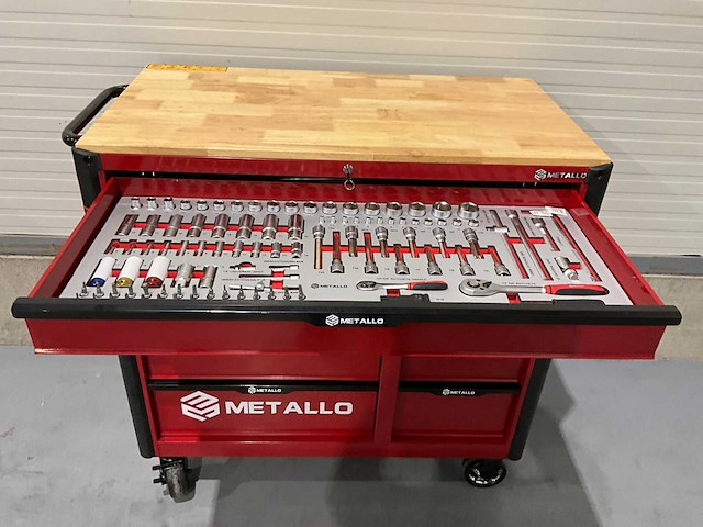 Metallo - 2025 - 12 lades - gereedschapswagen - afbeelding 24 van  28