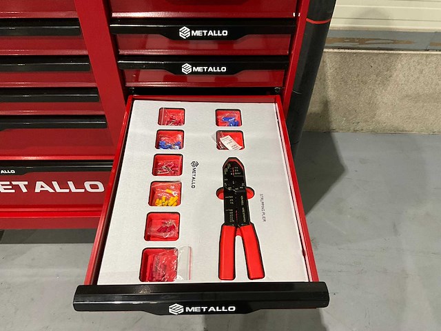 Metallo - 2025 - 12 lades - gereedschapswagen - afbeelding 18 van  28